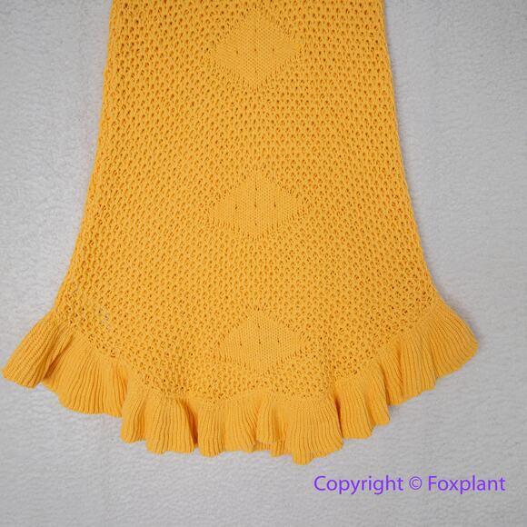 New! Free People Beach Mykonos Sweater Knit Beach Cover‎ Up Dress, size M - Picture 12 of 16